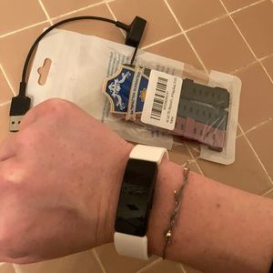 NWOT black Apple fit bit watch